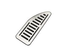 HXVGEGKPYK Pedales Antideslizantes para Compass 2017 2018 2019 2020 Tablero Pie Reposapiés Pedales Cubierta Placa Almohadillas Pedal Coche Cubrepédales Freno(Silver)