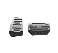 HXVGEGKPYK Pedales Cubierta Pedal Juego 2 Pedales Universales Aluminio Coche con Transmisión Automática Freno Acelerador Reposapiés Accesorios Interiores(Blue)