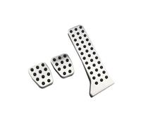 HXVGEGKPYK Pedales Cubierta Pedal para Mazda 3 6 CX-5 CX-3 2017-2019 CX-8 CX-9 para Axela para Atenza Pedal Acelerador Reposapiés Freno Embrague(3PC MT Without Rest)