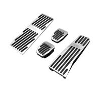 HXVGEGKPYK Pedales Cubierta Pedal para Mazda 3 BP CX30 CX-30 CX50 CX60 MX30 2019 2020 2021 2022 2023 2024 2025 Cubierta Reposapiés Acelerador Pedal Freno(MT 4PCS Silver)