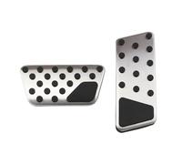 HXVGEGKPYK Pedales Cubierta Pedal para para JK 2007-2017 AT Acelerador Acero Inoxidable Pastillas Freno Cubiertas Pedales Coche Piezas Interiores