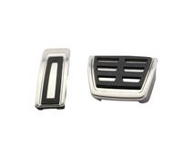 HXVGEGKPYK Pedales Cubierta Pedal para Seat para Leon 5F MK3 RHD Juego Cubiertas Pedal Freno Combustible Deportivo(2Pc AT)