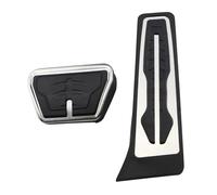 HXVGEGKPYK Pedales Cubierta Pedal para Serie 5 F10 F11 523i 528i 530i 535i 550i 2011-2017 LHD Cubierta Pedales Freno Gas Antideslizantes(2pcs AT)