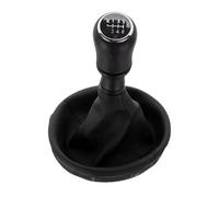 HXVGEGKPYK Pomo Palanca Cambios Perilla De Cambio De Marchas De 6 Velocidades Para Transporter T5 2003-2011 Funda De Cuero De Repuesto Para Interior De Coche. Palanca Velocidad(Black 6 Speed)