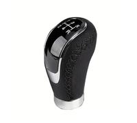 HXVGEGKPYK Pomo Palanca Cambios Perilla De Cambio De Marchas Universal De 5 Velocidades Para Coche, Palanca De Cambios De Cuero PU, Accesorios Para Todos Los Manuales Palanca Velocidad(Black)