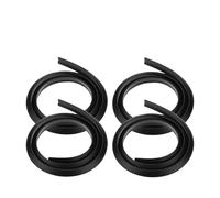 HXVGEGKPYK Protectores Salpicaduras 2/4 Uds 150Cm Guardabarros Coche Bengalas Protector Arco Rueda Goma Universal Moldura Tira Ceja Labio Antiarañazos Guardabarros(4xBlack)