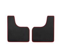 HXVGEGKPYK Protectores Salpicaduras Guardabarros Universal Coche Ruedas Delanteras Traseras contra Salpicaduras para SUV Todoterreno Accesorios para Automóviles Camiones Guardabarros(2pcs Red)