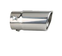 HXVGEGKPYK Punta Escape Punta Escape Universal para Coche Entrada 70 Mm Y Salida 76 Mm Silenciador Escape. Silenciador Escape(S)