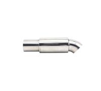 HXVGEGKPYK Punta Escape Tubo De Escape De 51 Mm Silenciador De Escape para Coche Punta De Escape Modificada Universal 2'' Silenciador Escape