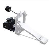 HXW Disparador de bombo realista con martillo batidor de fieltro para almohadilla de percusión, juego de batería eléctrica multipad