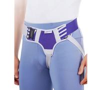 HXYhydrypd Cinturón Ajustable for Hernia Inguinal for Hombres y Mujeres, Faja con Almohadillas de Compresión, Soporte Transpirable for Hernias Unilaterales(80-95cm on the left)
