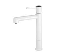 HXYhydrypd Grifos para Lavabos de Baño, Monomando Lavabo, Grifo Baño para Cocina Comercial(White)