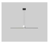 HXYSXHJUO Lámpara Colgante Larga Minimalista, luminaria Decorativa LED de Estilo nórdico Moderno.