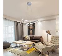 HXYSXHJUO Lámpara Colgante LED Moderna de 45 W, Regulable, Color Negro, Ideal para mesas de Comedor, Islas de Cocina, oficinas, Salas de Estar y restaurantes.