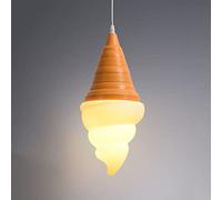 HXYSXHJUO Lámpara de Techo Colgante de Metal Industrial con Forma de Cono Creativo para Interiores, con Altura Ajustable, Ideal para dormitorios, lofts, Estudios y restaurantes.