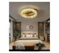 HXYSXHJUO Lámpara de Techo de Techo para Sala de Estar, lámpara de araña Ovalada Moderna para Comedor, lámpara Colgante LED de Lujo con Cristales K9, lámpara Colgante de Techo, lámpara de me