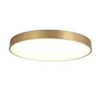 HXYSXHJUO Lámpara de Techo LED ultradelgada de Cobre de 4 cm (1,6 Pulgadas), Regulable, diseño Americano Sencillo, 40 cm (15,8 Pulgadas) para Dormitorio y Sala de Estar, con opción de ilumin