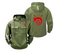 HXZESBLQW Chaqueta con Capucha para Hombre F.u.ll.me.t.al Al.ch.e.mi.st Jersey Primavera Y Otoño Sudadera De Manga Larga Chándal Abrigos Ropa Deportiva-LvSe||XX_l