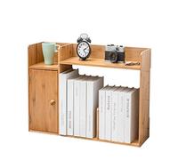 HXZJUIKL Estantería, Estante De Almacenamiento De Escritorio De Bambú, Cajonera De Múltiples Capas, para Dormitorio Y Sala De Estar