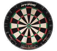 Hy-Pro Apex - Diana profesional de dardos para interiores y exteriores con alambre de hoja de precisión, sisal de grado A y montaje, ideal para una fácil instalación de tablero de dardos y práctica de