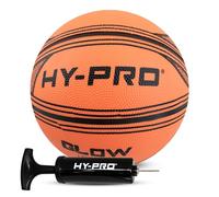 Hy-Pro Balón de Baloncesto LED tamaño 7 con Bomba de Bola - Luces activadas por Impacto, Apagado automático con Agarre para Interior y Exterior - Regalos de Baloncesto para la Noche