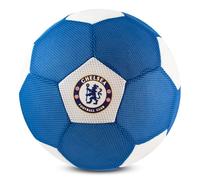 Hy-Pro Balón de fútbol Chelsea con Licencia Oficial - Bola Gigante de Malla de 35,5 cm para fútbol y Juegos Multideporte en Interiores y Exteriores - Pelota Suave y Alegre con Logotipo y Colores del