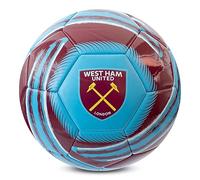 Hy-Pro Balón de fútbol con Licencia Oficial del West Ham F.C. Cyclone | Talla 5, martillos, Entrenamiento, Partido, mercancía, Coleccionable para niños y Adultos, borgoña