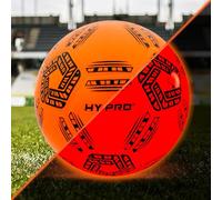 Hy-Pro Balón de fútbol con Luces y Bomba activada por Golpes, con Luces y Bomba de Aire, con Apagado automático y Agarre Mejorado para Juegos nocturnos