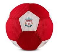 Hy-Pro Balón de fútbol Liverpool con Licencia Oficial - Bola Gigante de Malla de 35,56 cm para fútbol y Juegos Multideporte en Interiores y Exteriores - Bola Suave y Alegre con Logotipo y Colores del