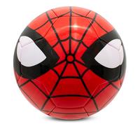 Hy-Pro Balón de fútbol Oficial de Spiderman, tamaño 5, diseño de Marvel con gráficos de Ojos de Spider-Man, Pelota de Entrenamiento para Juegos al Aire Libre y Ejercicios, Regalos de fútbol para Fans