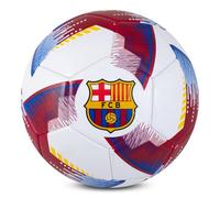 Hy-Pro Balón de fútbol Oficial del FC Barcelona, Talla 5, diseño Blitz, mercancía del Barca, Entrenamiento, Partido, Coleccionable para niños y Adultos
