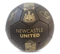 Hy-Pro Balón de fútbol Oficial del Newcastle United F.C. Phantom, Talla 5, NUFC, Entrenamiento, Partido, mercancía, Coleccionable para niños y Adultos