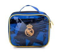 Hy-Pro Real Madrid Lunch Bag Bolsa de Almuerzo, Juventud Unisex, Negro y Azul, Talla única