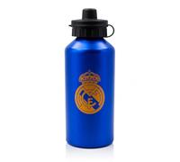 Hy-Pro Botella Mate con Licencia Oficial del Real Madrid CF de 500 ml, Aluminio, Boquilla integrada, Acabado Mate, a Prueba de Fugas, Ligera, Tapa, 0,5 L, Gran Idea de Regalo de fútbol