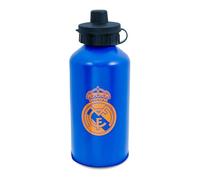 Hy-Pro Botella Mate con Licencia Oficial del Real Madrid CF de 500 ml, Aluminio, Boquilla integrada, Acabado Mate, a Prueba de Fugas, Ligera, Tapa, 0,5 L, Gran Idea de Regalo de fútbol