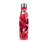 Hy-Pro Botella térmica con licencia oficial del Liverpool F.C. de acero inoxidable, doble pared, diseño de decoloración, ligera, a prueba de fugas, gran idea de regalo de fútbol
