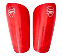 Hy-Pro Espinilleras con licencia oficial Arsenal F.C. para jóvenes, transpirables y ligeras