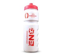 Hy-Pro Euro 2024 England Botella de plástico de 750 ml, licencia oficial, 0,75 L, reutilizable, boquilla retráctil, ligera, botella deportiva, sin BPA