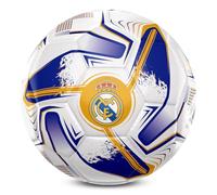Hy-Pro Fútbol Oficial del Real Madrid CF - Talla 5, diseño de turbina, mercancía del Liverpool, Entrenamiento, Partido, Coleccionable para niños y Adultos
