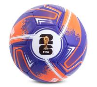 Hy-Pro FWC26 - Balón de fútbol con turbina tamaño 5 con Licencia Oficial, diseño de Trofeo y gráficos de Las Naciones anfitrionas, Regalos de fútbol para niños, diseño de la Copa Mundial de la FIFA