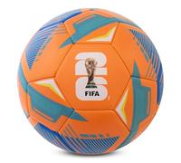 Hy-Pro FWC26 - Balón de fútbol Reflex con licencia oficial FWC26, tamaño 5, pelota de entrenamiento con diseño de trofeo y gráficos de las naciones anfitrionas, regalos de fútbol para niños, diseño de