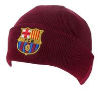 Hy-Pro Gorra Oficial del Barcelona para Hombres, Mujeres y niños - Gorro de Invierno cálido y cómodo - acogedoras Gorras de fútbol Rojas con Logotipo del Equipo
