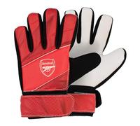 Hy-Pro Guantes de Portero con Licencia Oficial del Arsenal FC, para jóvenes, diseño Fusible, Portero, con Fuerte cincha de Palma para Alto Rendimiento, niños y niñas