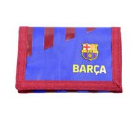 Hy-Pro International Ltd Compatible con el FC Barcelona Stripe Design Wallet, azul y rojo, azul, talla única, clásica, Azul, Talla única, Classic