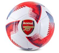 Hy-Pro Licencia Oficial del Arsenal F.C. Balón de fútbol, Talla 5, diseño Blitz, mercancía del Arsenal, Entrenamiento, Partido, Coleccionable para niños y Adultos