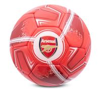 Hy-Pro Licencia Oficial del Arsenal F.C. Balón de fútbol, tamaño 1, diseño de turbina, mercancía del Arsenal, The Gunners, Entrenamiento, Partido, Coleccionable para niños y Adultos