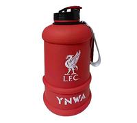 Hy-Pro Liverpool F.C - Botella de gimnasio (1,3 L, sin BPA, correa de muñeca y asa, a prueba de fugas, 1,3 L)