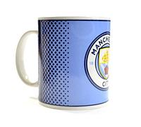 Hy-Pro Manchester City - Taza (madera), color blanco