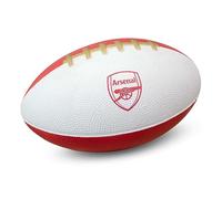 Hy-Pro Mini fútbol Americano de Espuma con Licencia Oficial del Arsenal F.C. | Gunners, Espuma, Suave, Juego en Interiores y Exteriores, Adultos, niños, jóvenes
