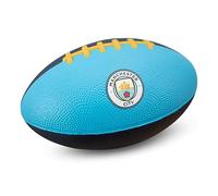 Hy-Pro Mini fútbol Americano de Espuma con Licencia Oficial del Manchester City F.C. | Man City, Espuma, Suave, Juego en Interiores y Exteriores, Adultos, niños, jóvenes